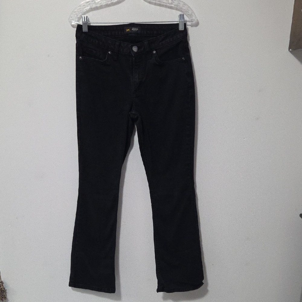 Lee Women's Boot Cut Black Jeans